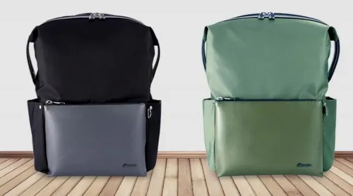 Rucsac zilnic Remax Double 566, 15.6", Nailon, Verde