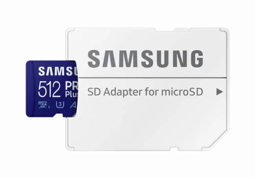 Card de Memorie Samsung PRO Plus MicroSD, 512GB (MB-MD512KA/EU)