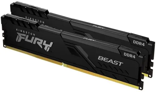 Memorie RAM Kingston FURY Beast, DDR4 SDRAM, 3200 MHz, 16GB, KF432C16BBK2/16