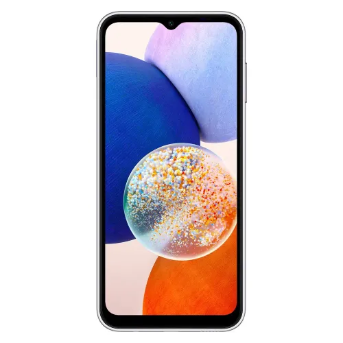 Смартфон Samsung Galaxy A14, 4Гб/64Гб, Серебристый