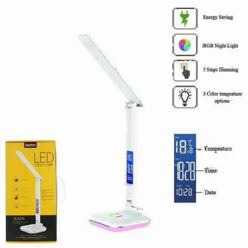 Настольная лампа Remax LED Touch Lamp, Белый