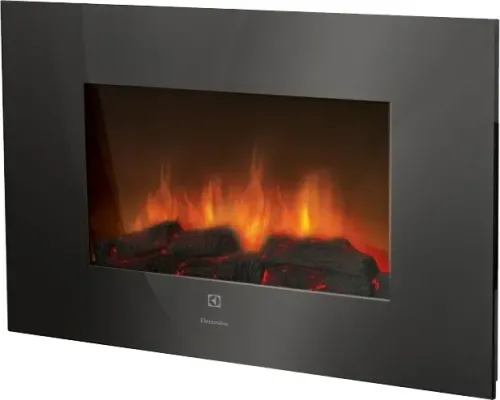Электрический камин Electrolux EFP/W-1250ULS, 2000Вт, Чёрный