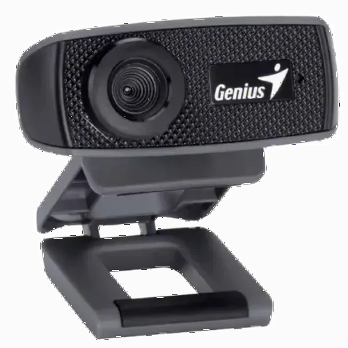 Веб-камера Genius FaceCam 1000X V2, HD 720p, Чёрный