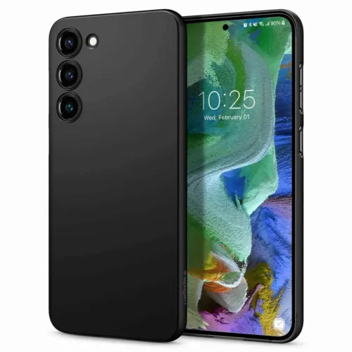Чехол Spigen Samsung S23+, Airskin, Чёрный