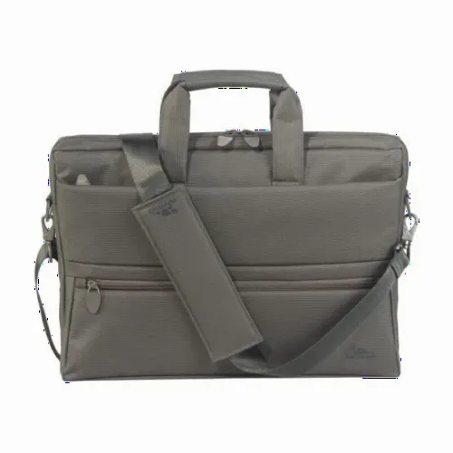 Geantă pentru Laptop RivaCase Tiergarten, 15.6", Poliester, Bej