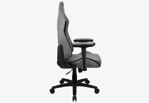 Gaming Chair AeroCool Crown AeroSuede Stone Grey, User max load up to 150kg / height 170-190cm