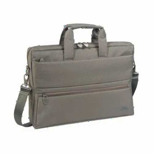 Geantă pentru Laptop RivaCase Tiergarten, 15.6", Poliester, Bej