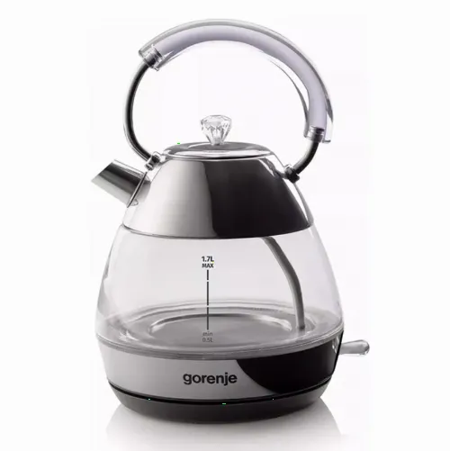 Fierbător electric Gorenje K17GPD, Oțel inoxidabil