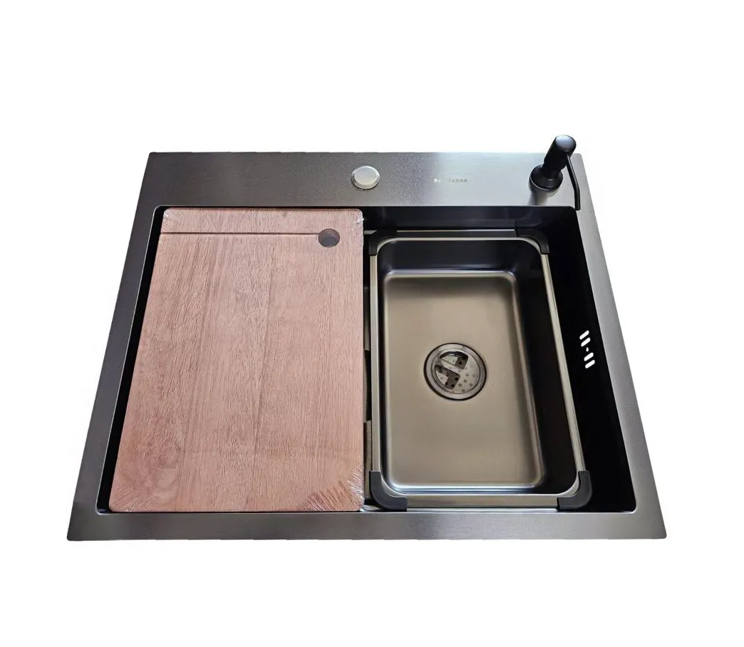 Кухонная мойка handmade SanDonna HD6050 (Чёрный)