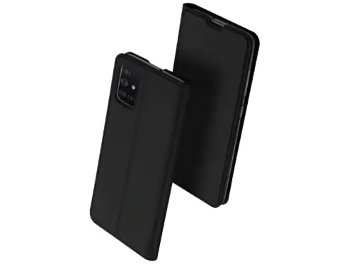 Чехол книжка Xcover Galaxy A22 4G - Soft Book View Series, Чёрный