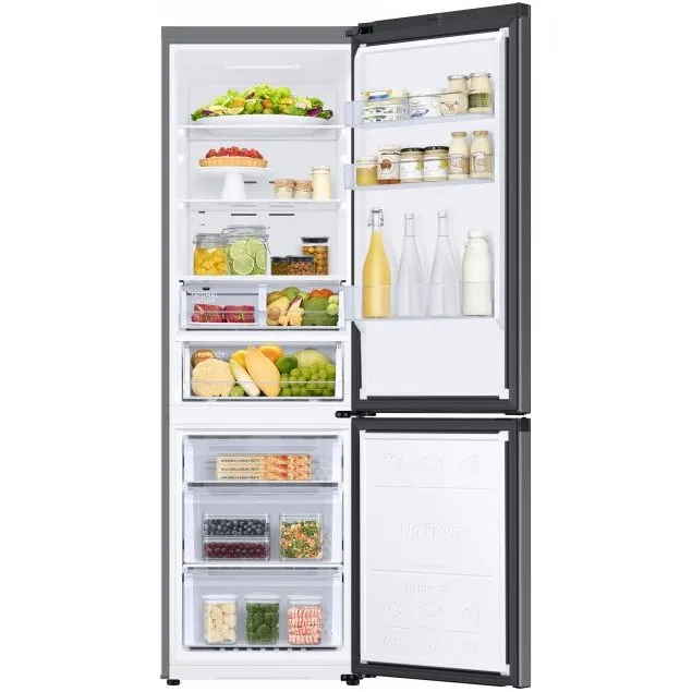 Холодильник Samsung RB36T677FB1/UA, Чёрный