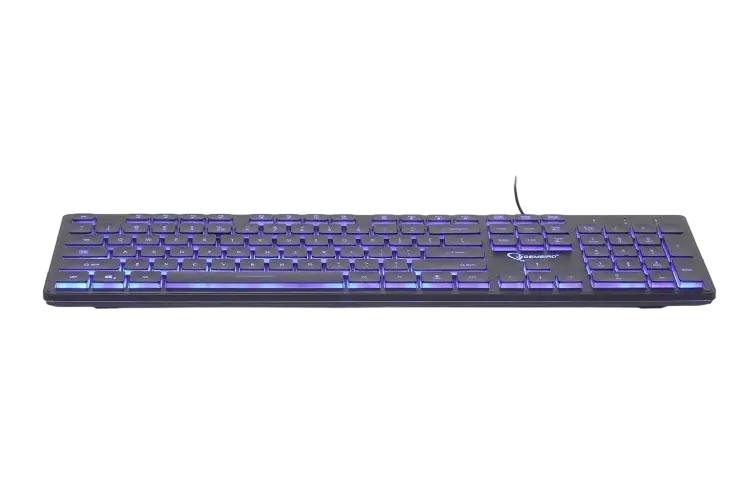 Клавиатура Gembird KB-UML3-01-RU, Проводное, Чёрный