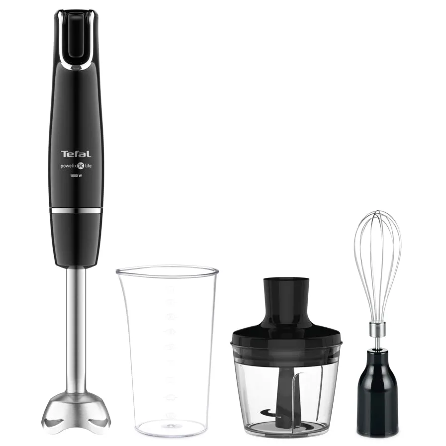 Blender de mână Tefal Infiny Force, Negru