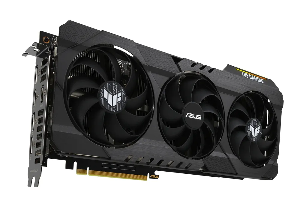 Видеокарта ASUS TUF-RTX3060-O12G-V2-GAMING, 12ГБ GDDR6 192бит