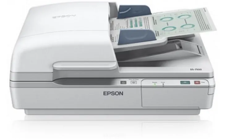 Scanner-Tablet Epson Scanner Workforce DS-7500, A4, Alb