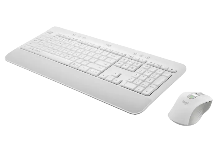 Клавиатура и мышь Logitech MK650, Беспроводное, Белый