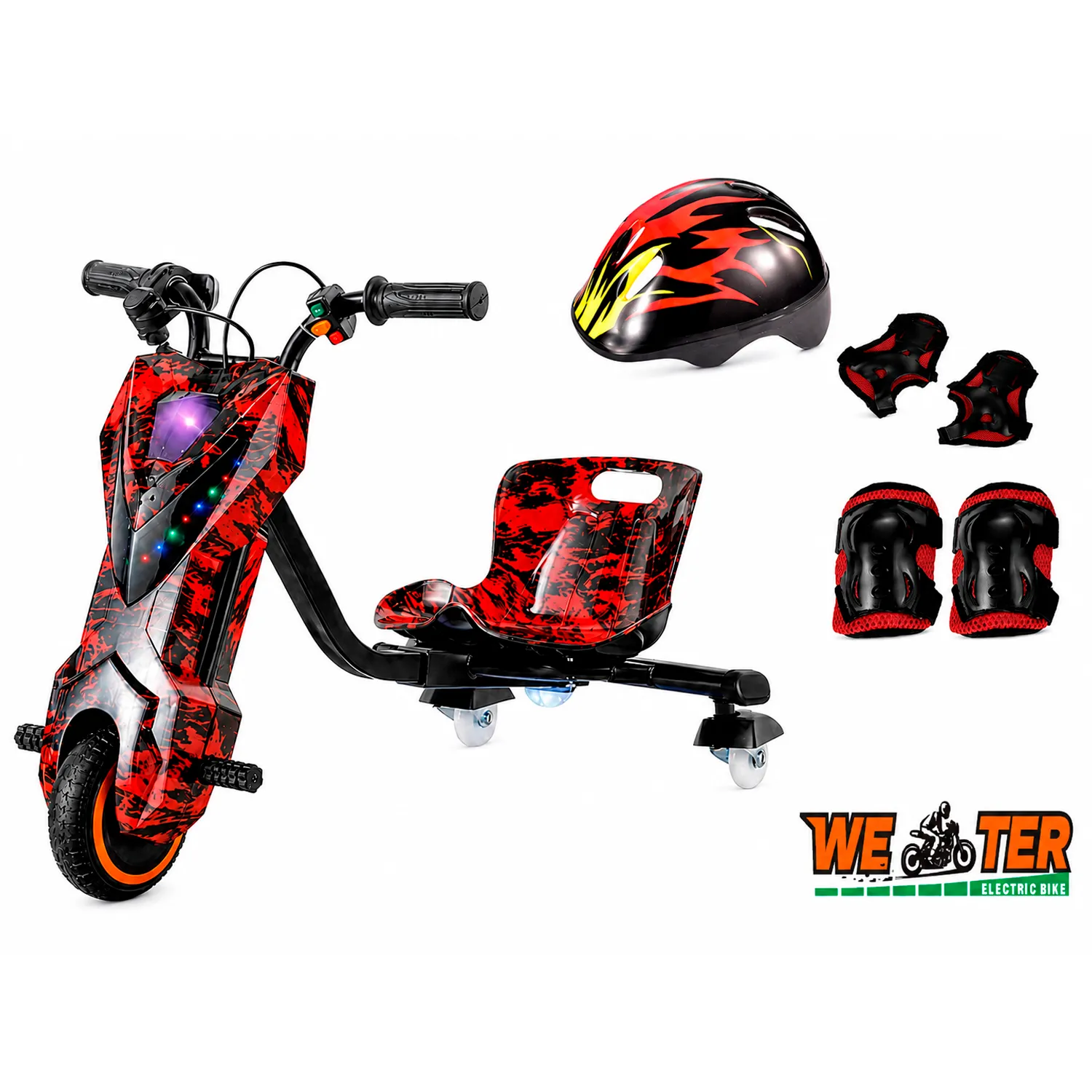 Детский электрический трицикл WETER DRIFT 350 Вт