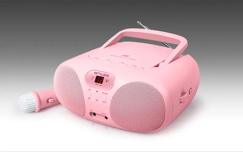 Портативное радио MUSE MD-203 KP, Розовый