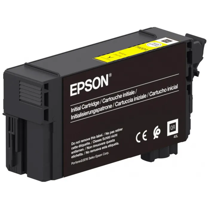 Cartuș de cerneală Epson T40 UltraChrome XD2, C13T40D440, Galben