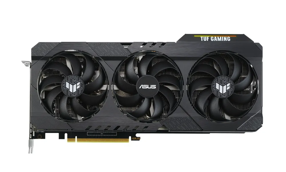 Видеокарта ASUS TUF-RTX3060-O12G-V2-GAMING, 12ГБ GDDR6 192бит