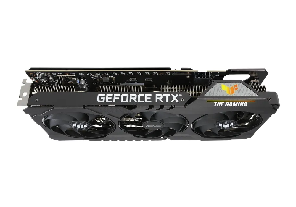 Видеокарта ASUS TUF-RTX3060-O12G-V2-GAMING, 12ГБ GDDR6 192бит