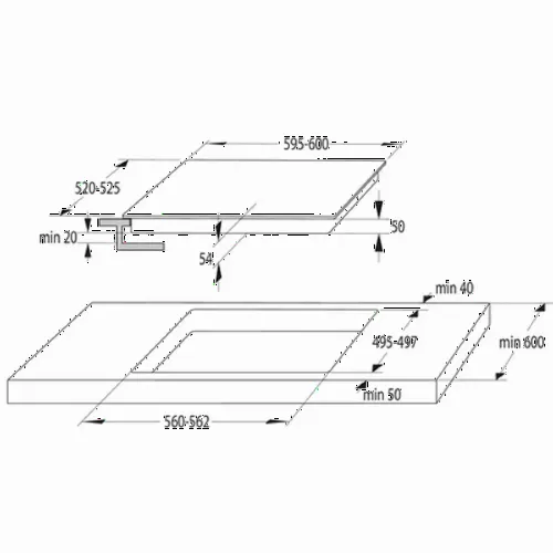 Индукционная варочная панель Gorenje IT 643 BCSC, Чёрный