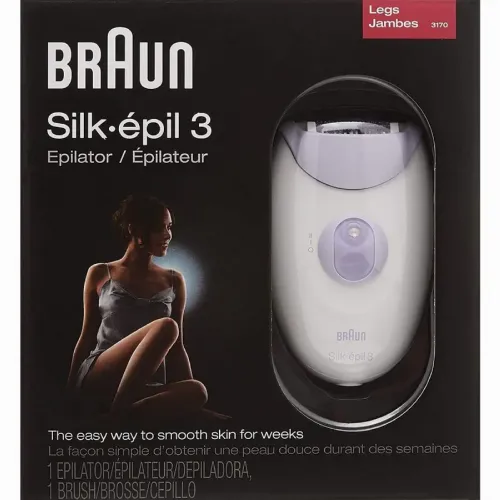 Epilator BRAUN SE3170, Alb