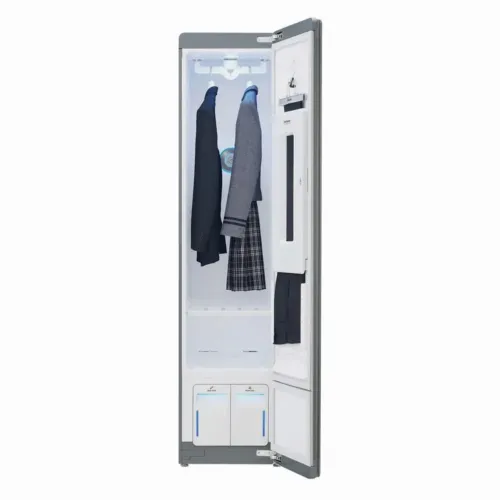 Uscător pentru haine LG S3MFC, Argintiu