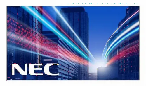 Дисплей NEC MultiSync X554UNV-2, 55
