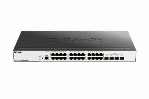 Switch de rețea D-Link DGS-3000-28X, 24x 10/100/1000 Mbps