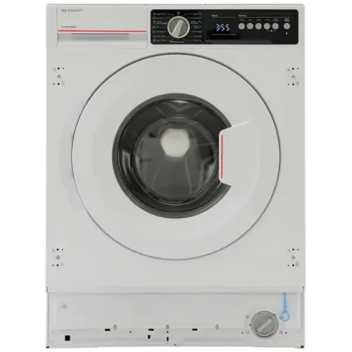 Mașină de spălat Sharp ESNIB814BWNAEE, 8kg, Alb