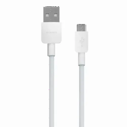 Cablu încărcare și sincronizare Huawei CP70, USB Type-A/micro-USB, 1m, Alb