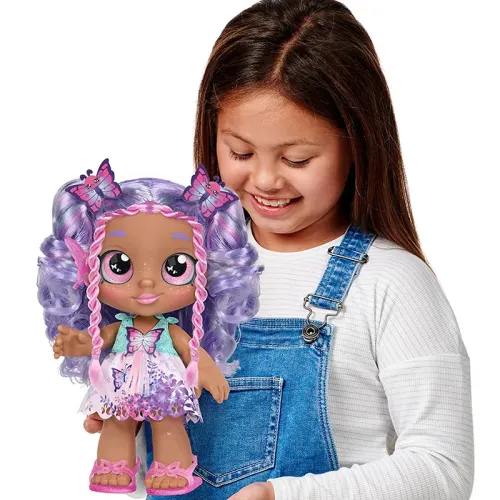 Кукла KindiKids S6 Scented Big Sis, Фиолетовая