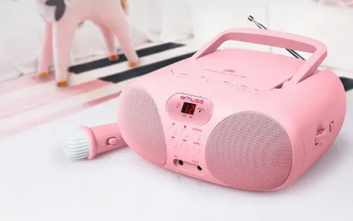 Radio portabil MUSE MD-203 KP, Roz