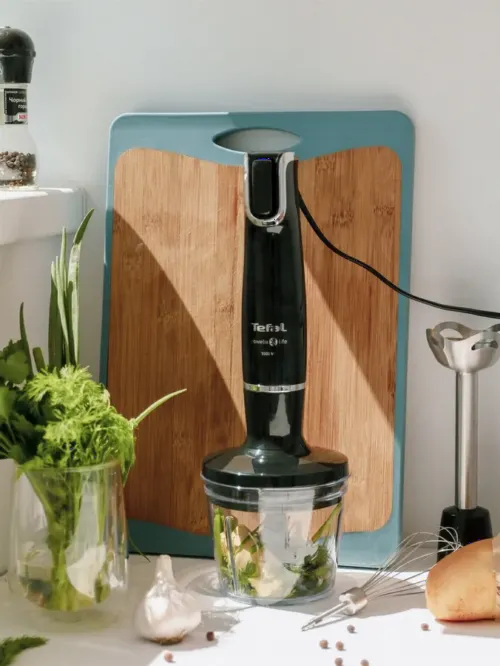Blender de mână Tefal Infiny Force, Negru