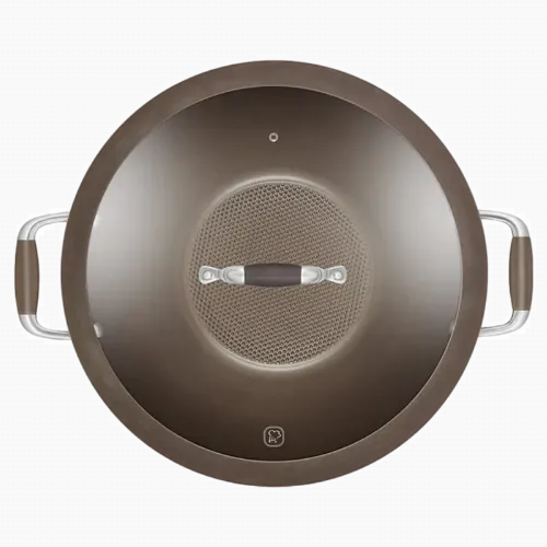 Tigaie WOK Rondell RDA-552, 4,5L, 32cm, Maro