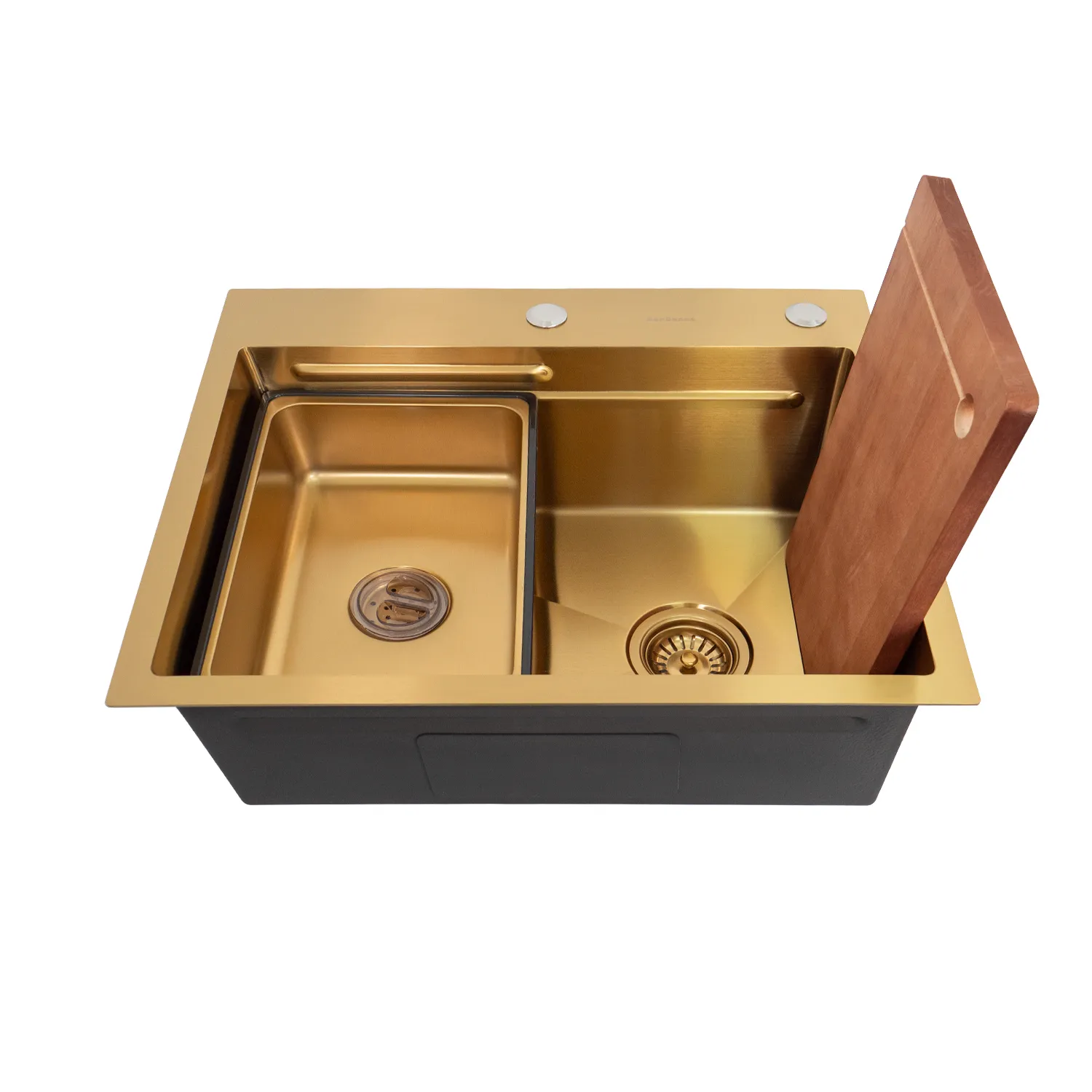 Мойка ручной работы SanDonna HD6050 (Золотистый)