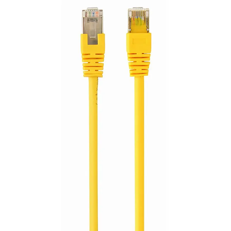 Патч-корд Cablexpert PP22-0.5M/Y, Cat5e FTP, 0,5м, Жёлтый