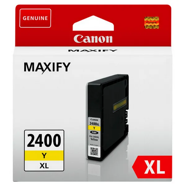 Картридж чернильный Canon PGI-2400XL, 9276B001, Желтый