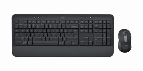 Set Tastatură + Mouse Logitech MK650, Fără fir, Grafit