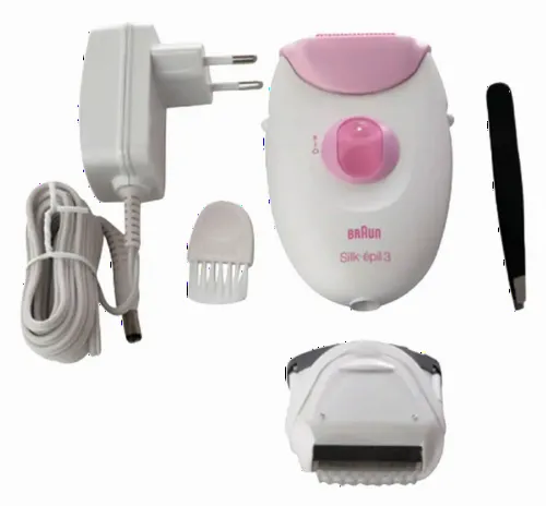 Эпилятор BRAUN SE3270, Белый/Розовый