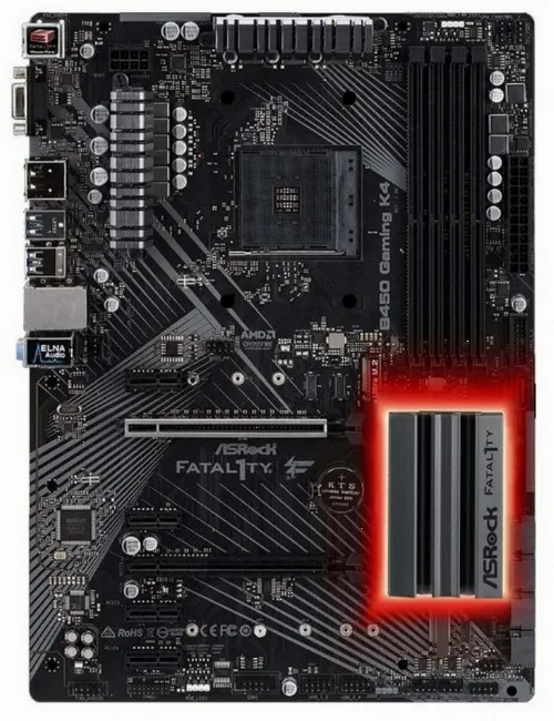 Placă de bază ASRock B450 GAMING K4, AM4, AMD B450, ATX