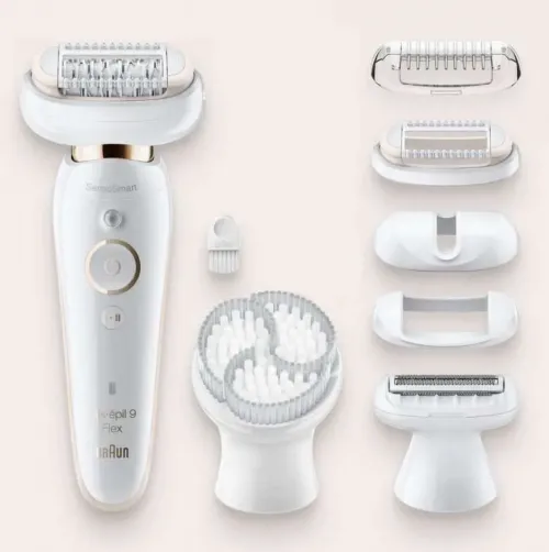 Epilator BRAUN SES9030 3D, Alb