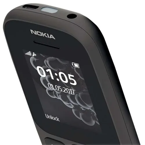 Мобильный телефон Nokia 105 (2019), Чёрный