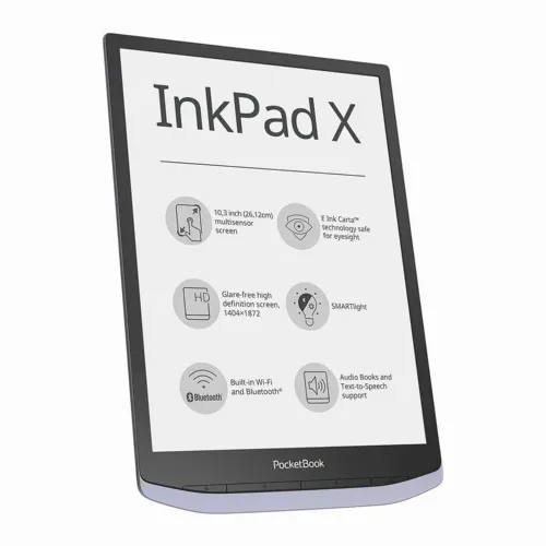 eBook Reader PocketBook InkPad X, Metallic Grey