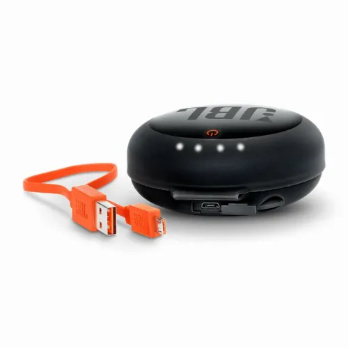 Husă cu baterie externă JBL Headphones Charging Case, Negru