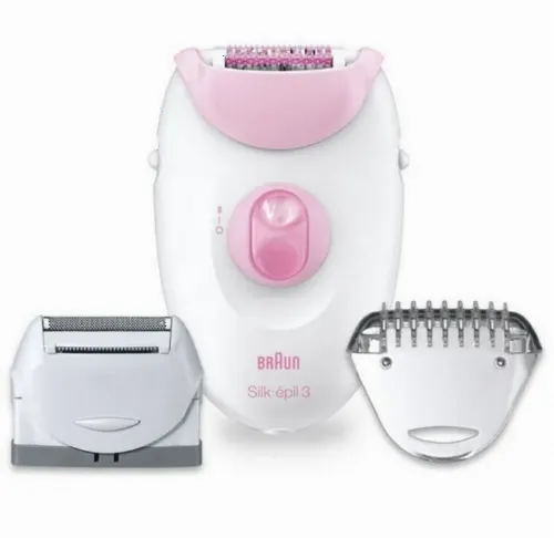 Эпилятор BRAUN SE3270, Белый/Розовый