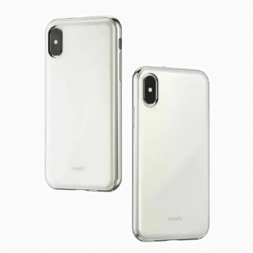 Husă Moshi iGlaze - iPhone XS/X, Alb