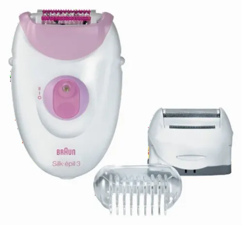 Эпилятор BRAUN SE3270, Белый/Розовый