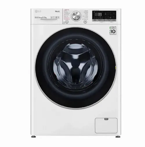 Mașină de spălat cu uscător LG F4DV709S1E, 9 kg, Alb